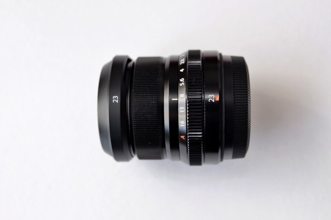 Objetivo de Fujifilm, Fujinon XF 23 F2 R WR