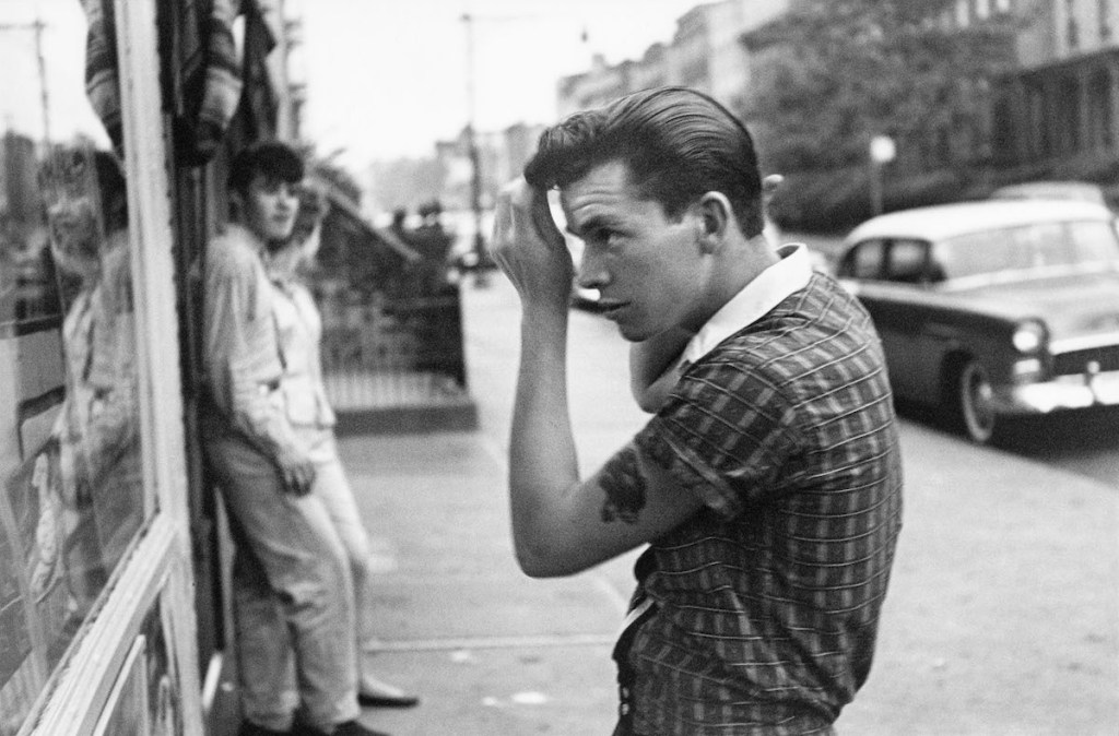 Imagen de Brooklyng Gang de Bruce Davidson.